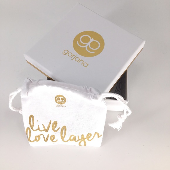 gorjana 18k gold plated onyx layered necklace - Picture 8 of 8